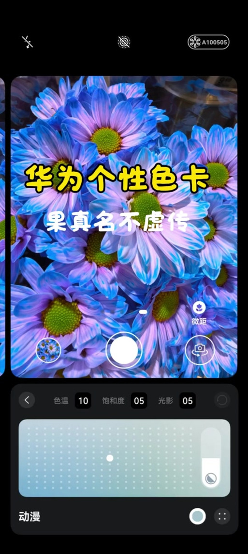 相机调色盘