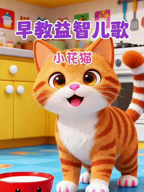 幼儿园儿歌《小花猫》