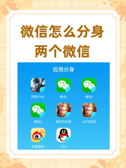 如何设置第二个微信图标