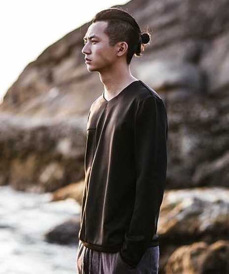 男生扎辫子发型怎么留